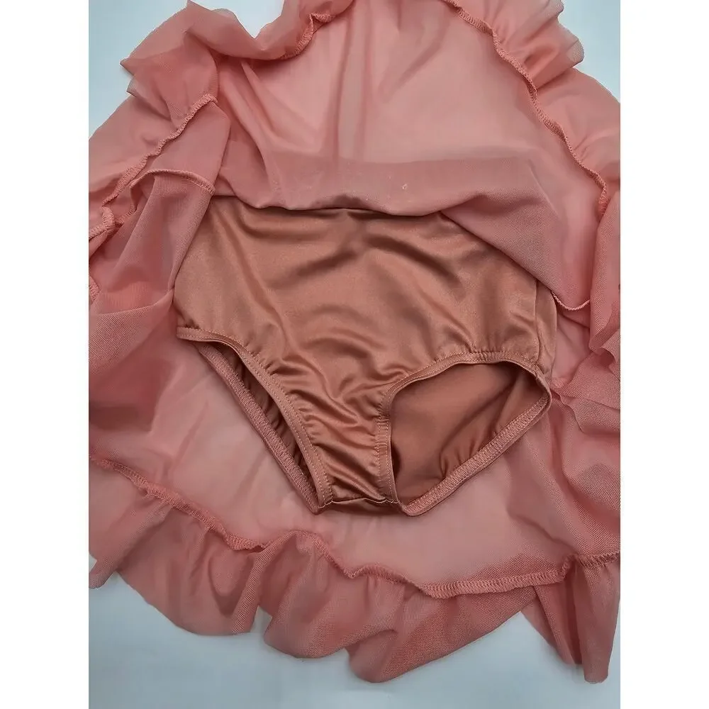 Weissman Dancewear Girl's Size SC/MC Dance Costume 2 Piece Top and Skirt